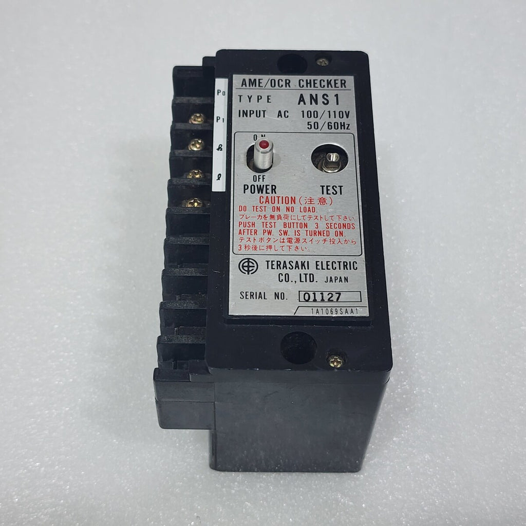 TERASAKI ANS 1 AME-OCR CHECKER 100-110VAC