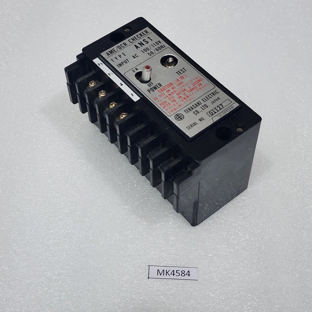TERASAKI ANS 1 AME-OCR CHECKER 100-110VAC