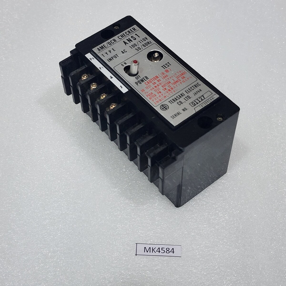 TERASAKI ANS 1 AME-OCR CHECKER 100-110VAC