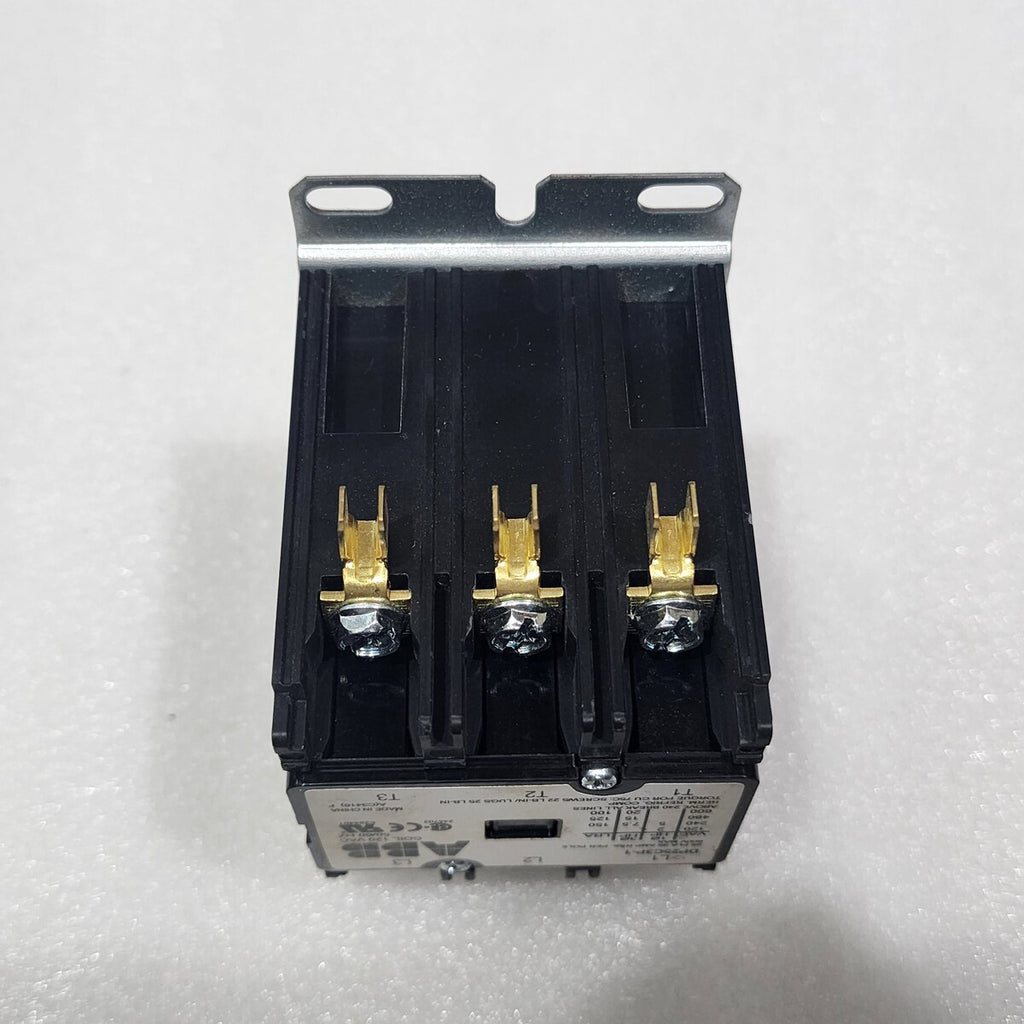 ABB DP25C3P-1 3-POLE DEFINITE PURPOSE CONTACTOR  COIL VOLTAGE 120V