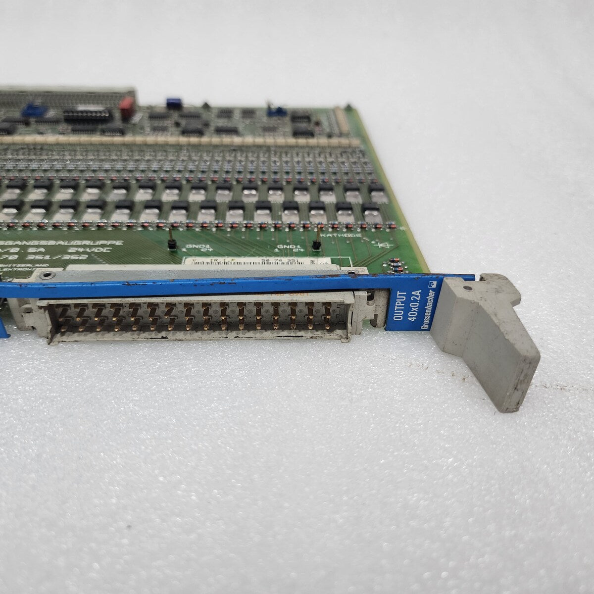 GROSSENBACHER ELECTRONIC AG 50 70 351/352  DIGITAL OUTPUT CARD 40X0.2A/0.5A 24VD