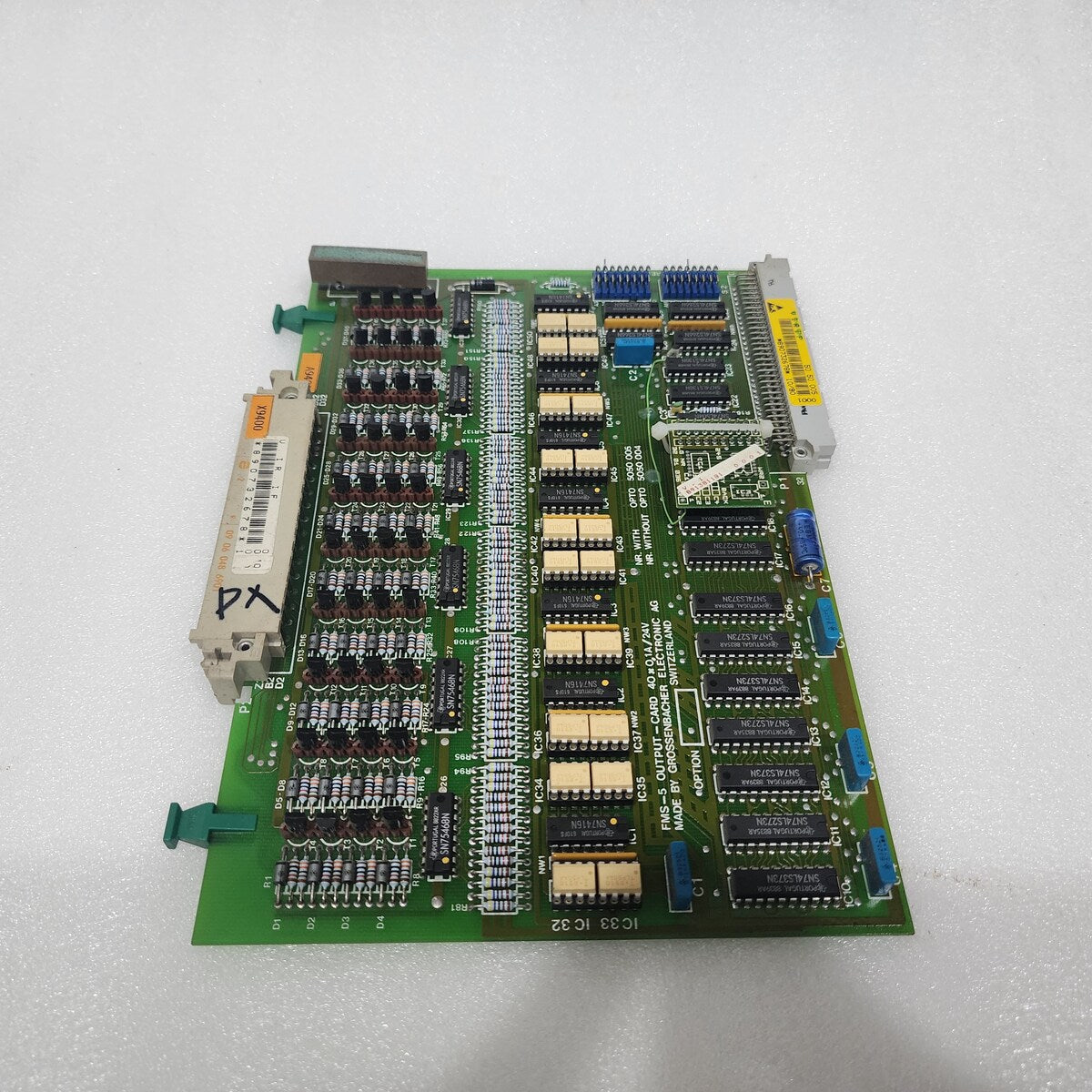 GROSSENBACHER ELECTRONIC AG FMS-5 OUTPUT CARD  40X0.1A/24V