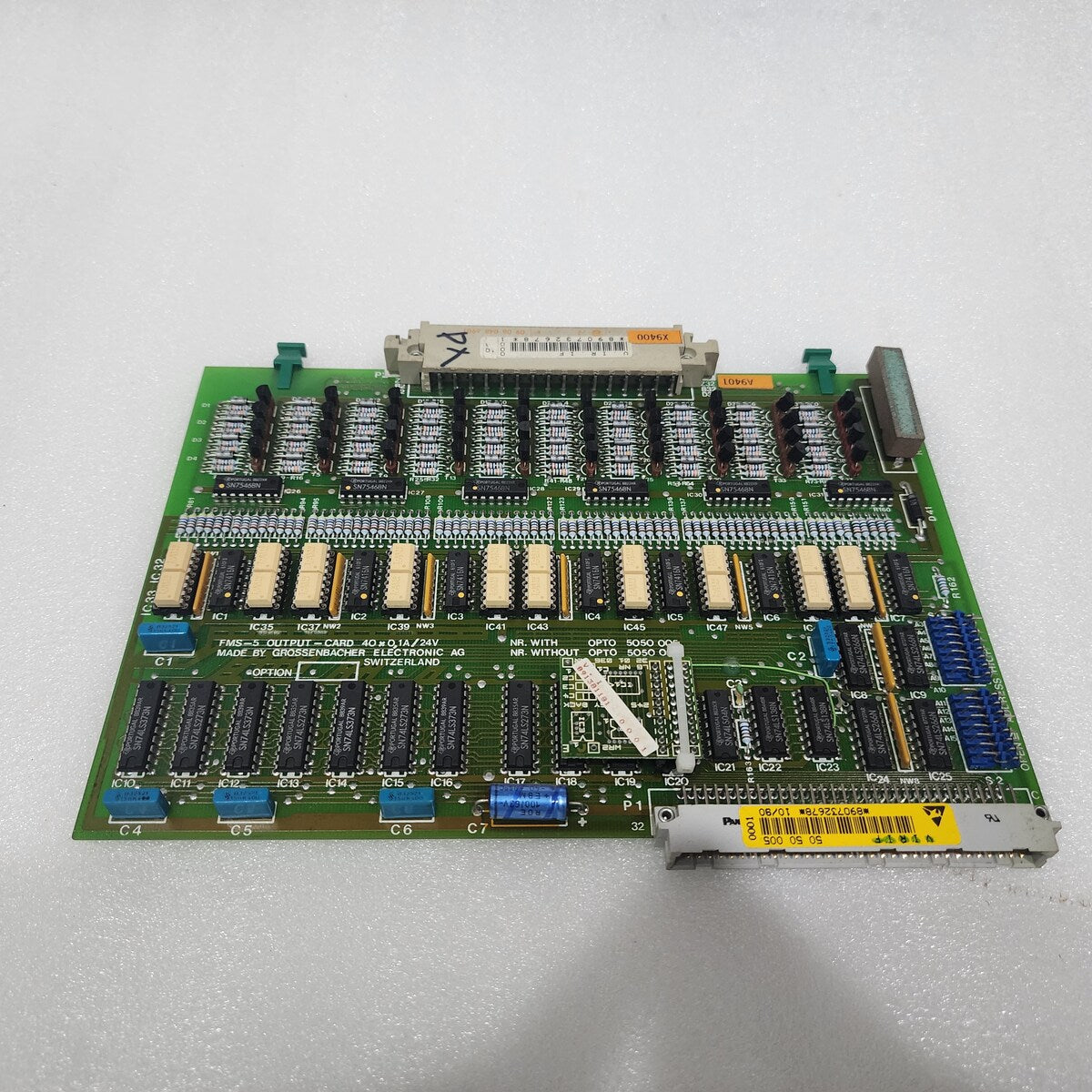 GROSSENBACHER ELECTRONIC AG FMS-5 OUTPUT CARD  40X0.1A/24V