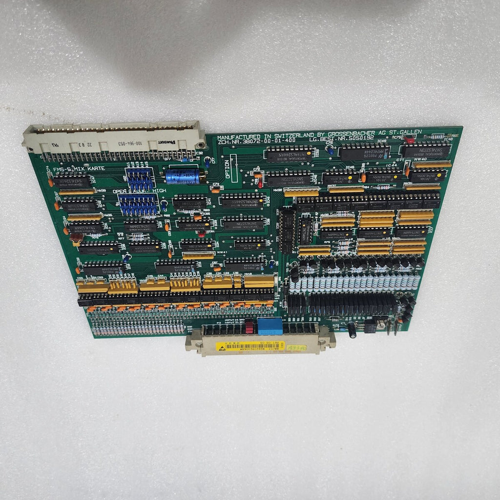 GROSSENBACHER AG ST.GALLEN 38072-00-01-400 PCB 505192