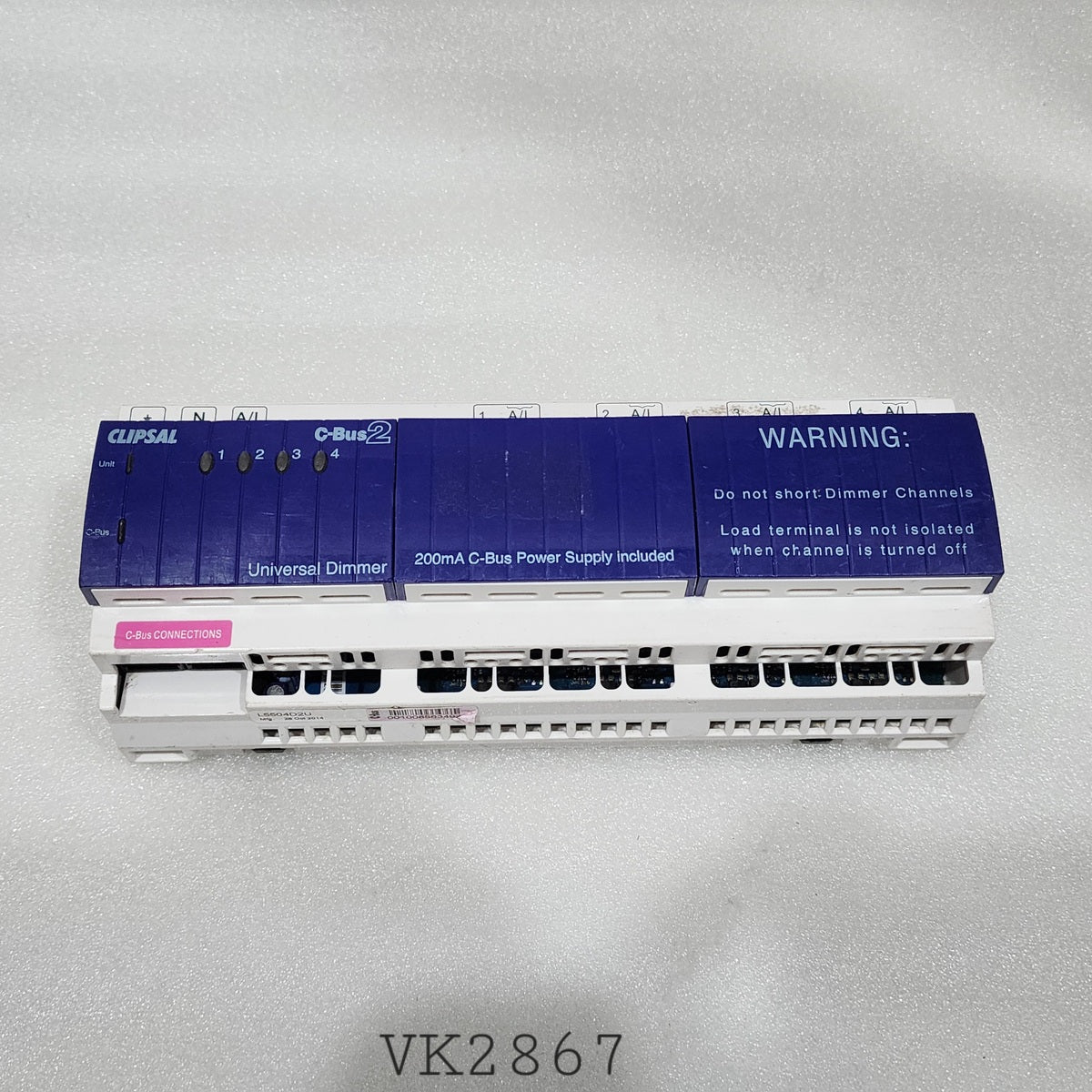 CLIPSAL L5504D2U 4-CHANNEL UNIVERSAL DIMMER 220-240V