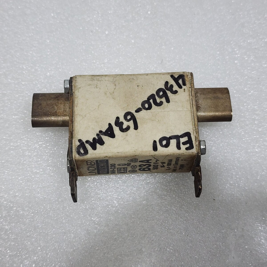LINDNER NH-C00 63A FUSE  7099 63A/500V