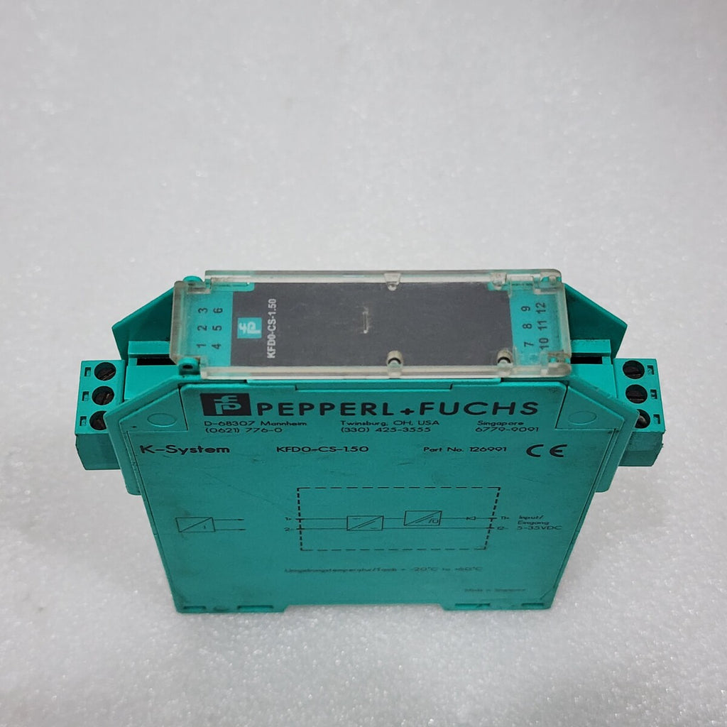 PEPPERL + FUCHS KFD0-CS-1.5O REPEATER 126991