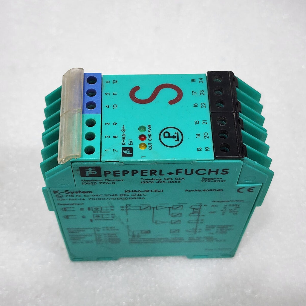 PEPPERL + FUCHS KHA6-SH-EX1 SWITCH AMPLIFIER 46904S