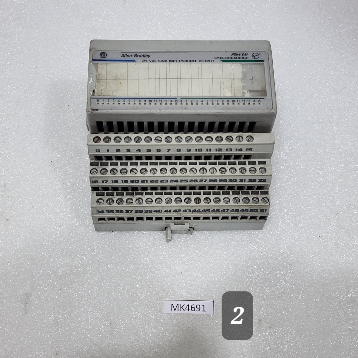 ALLEN BRADLEY CAT 1794-IB16X0B16P FLEX I/O MODULE 97284871 1794-TB32 96385272