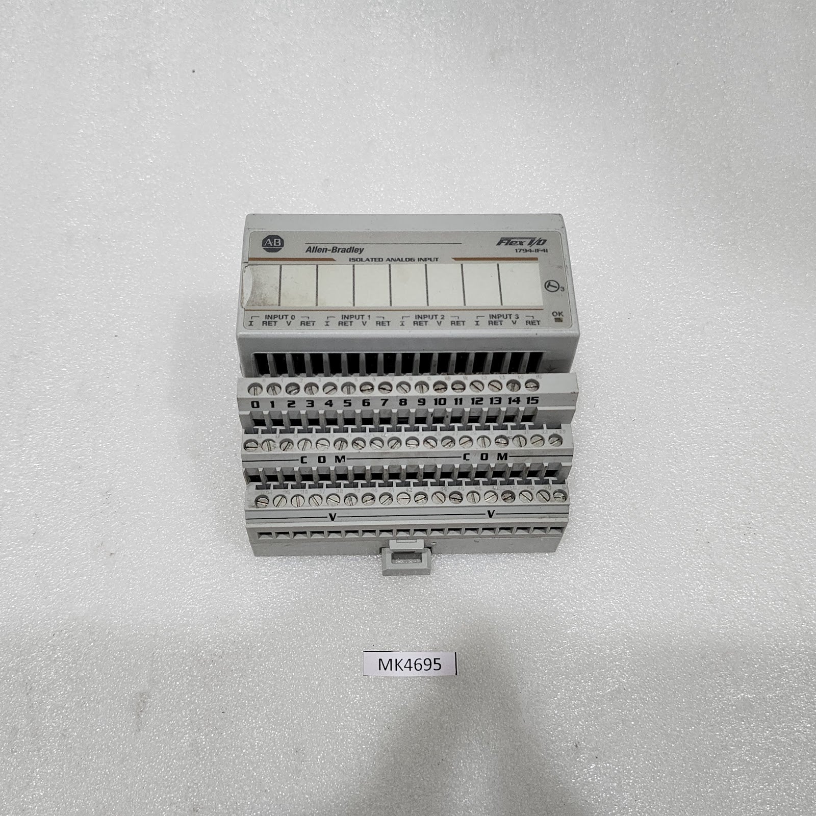 ALLEN BRADLEY CAT 1794 IF4I FLEX I/O MODULE CAT 1794 TB3 96145477