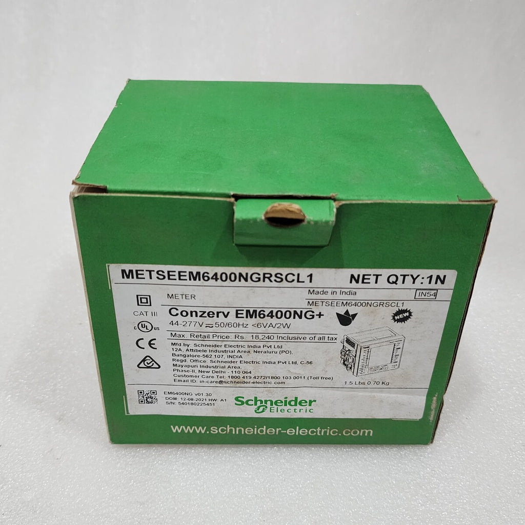 CONZERV EM6400NG+ METER METSEEM6400NGRSCL1 44-277V
