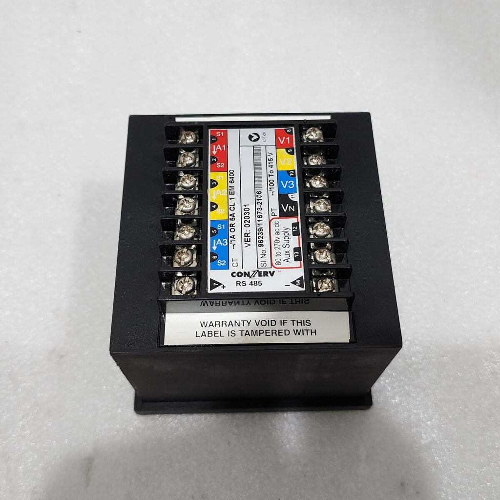 CONZERV EM6400NG+ METER METSEEM6400NGRSCL1 44-277V