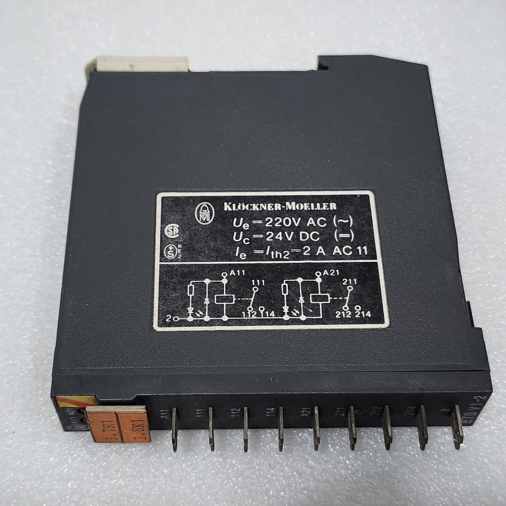 MOELLER ETS-V1-2 I/O MODULE 220VAC