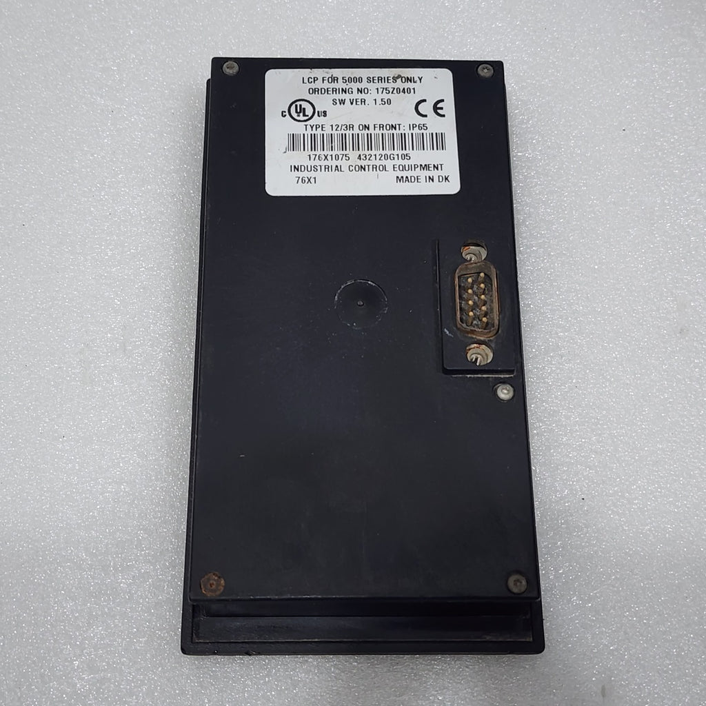 INDUSTRIAL CONTROL EQUIPMENT 176X1075 OPERATOR PANEL FOR LCP 5000 SERIES