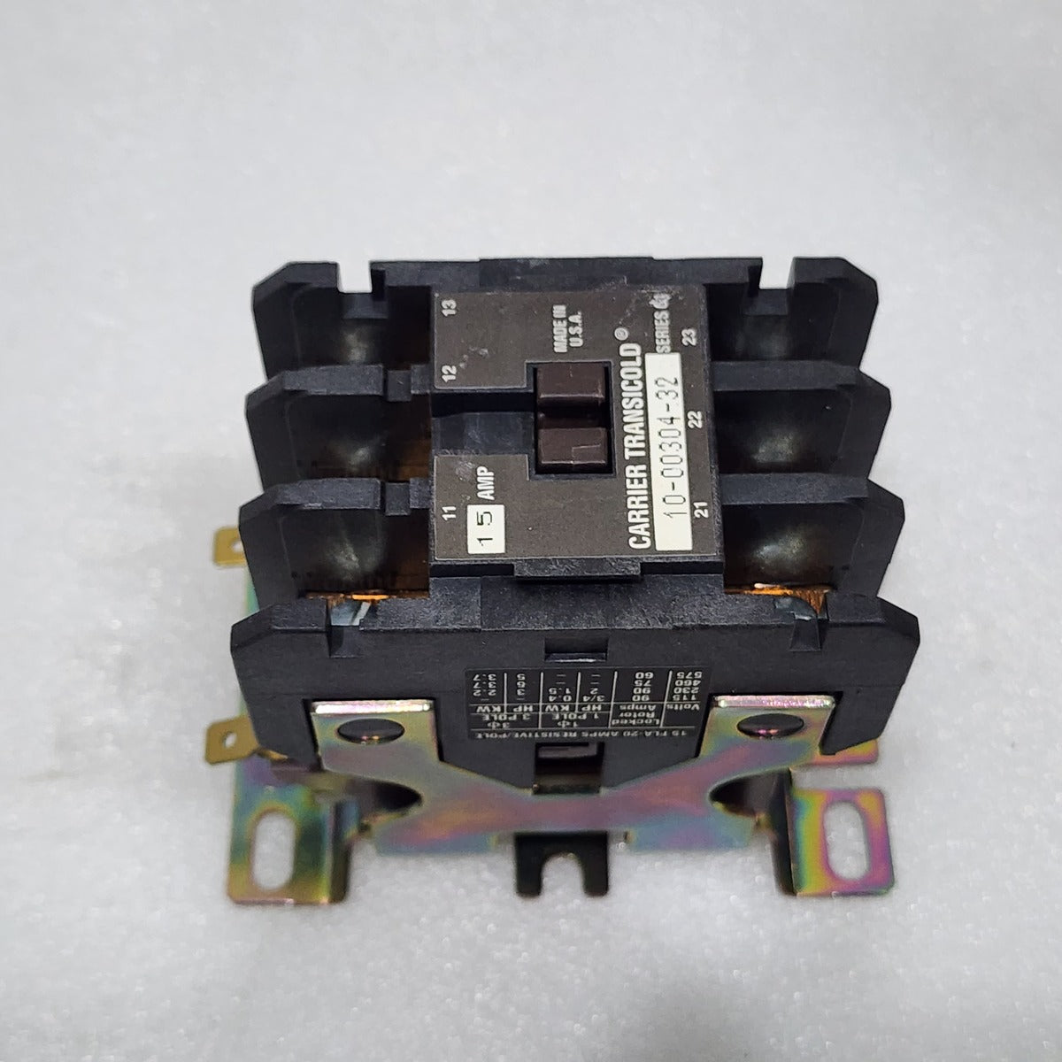 CARRIER 10-00304-32 15A CONTACTOR 24VAC
