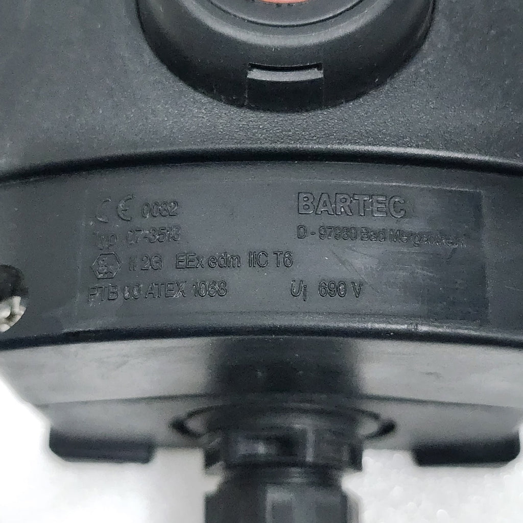 BARTEC 07-3513 PUSH BUTTON CONTROL STATION