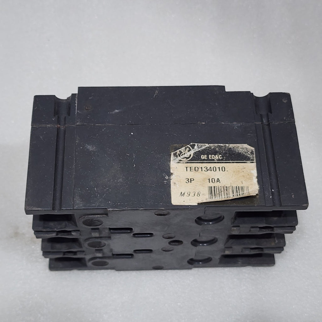 GENERAL ELECTRIC TED134010 10A CIRCUIT BREAKER 480VAC/250VDC