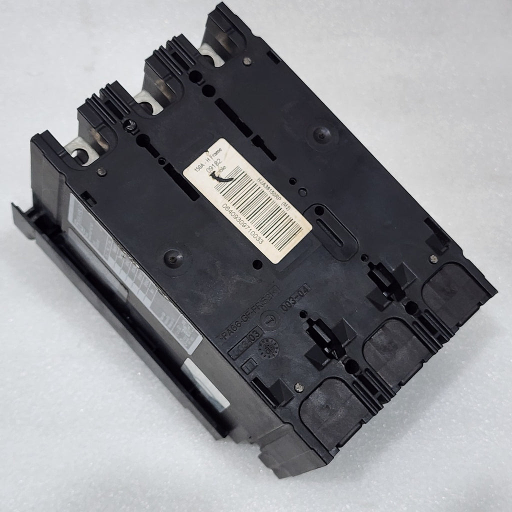 SQUARE D HJA36150 150A CIRCUIT BREAKER 480VAC 250VDC WITHOUT JAWS & PROTECTOR