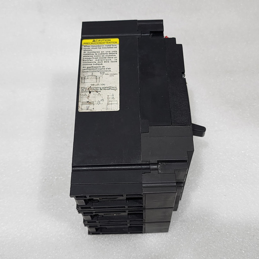 SQUARE D HJL36100AACA 100A CIRCUIT BREAKER 480VAC 250VDC