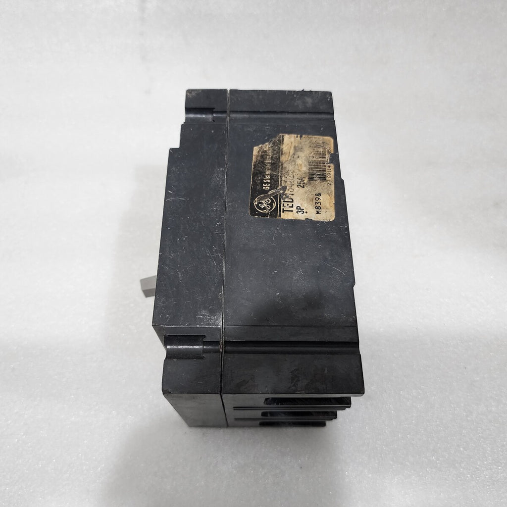 GENERAL ELECTRIC TED134025 25A CIRCUIT BREAKER 480VAC/250VDC
