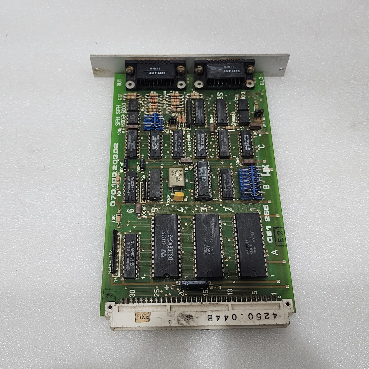 DEMATIC HK SYSTEMS 070.100.203.02 PLC BOARD 2 CHANNEL 081 265
