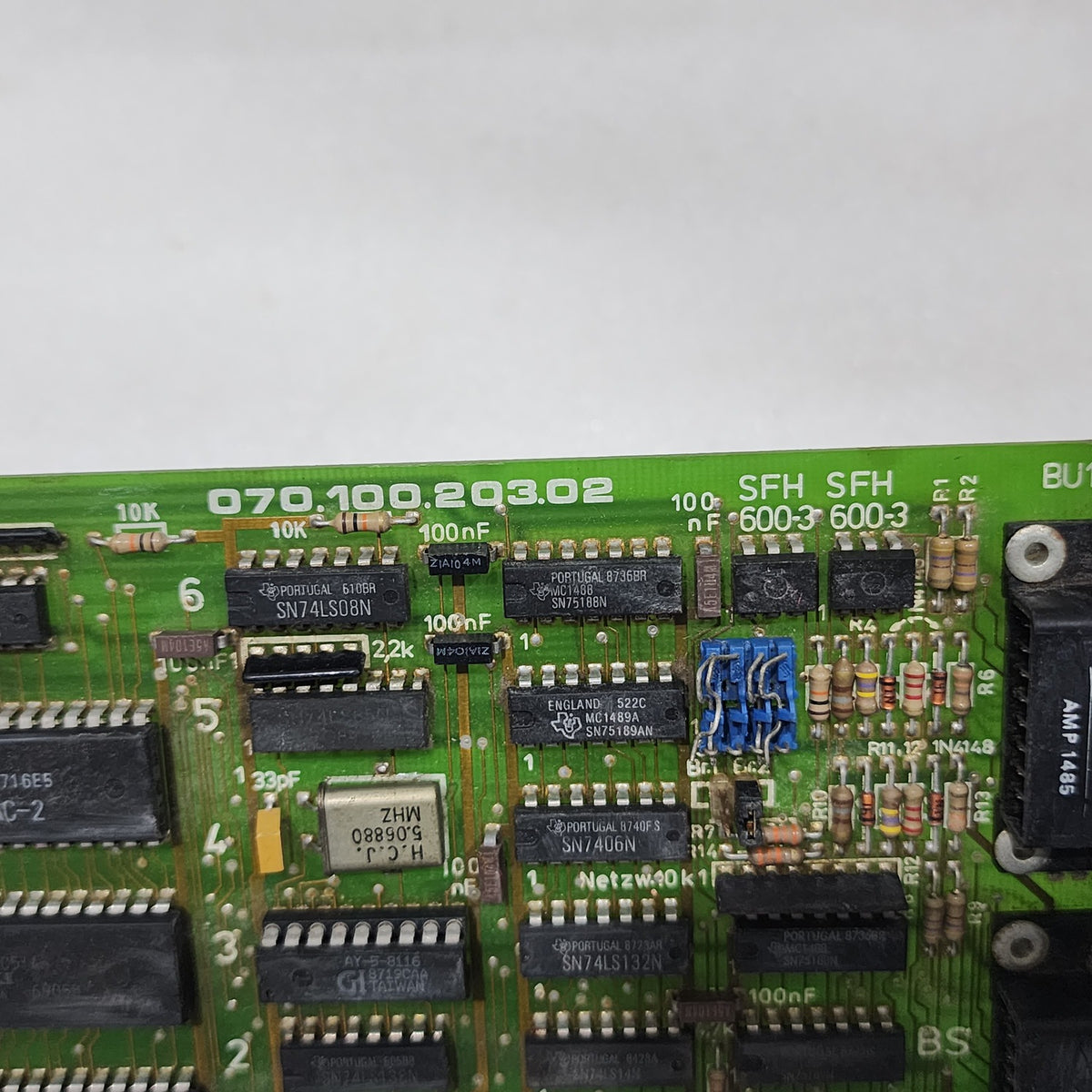 DEMATIC HK SYSTEMS 070.100.203.02 PLC BOARD 2 CHANNEL 081 265