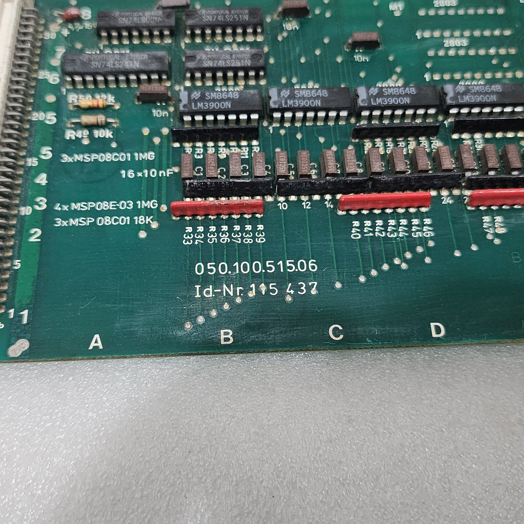 PCB EK 106541 BOARD 050.100.515.06 ID 115437