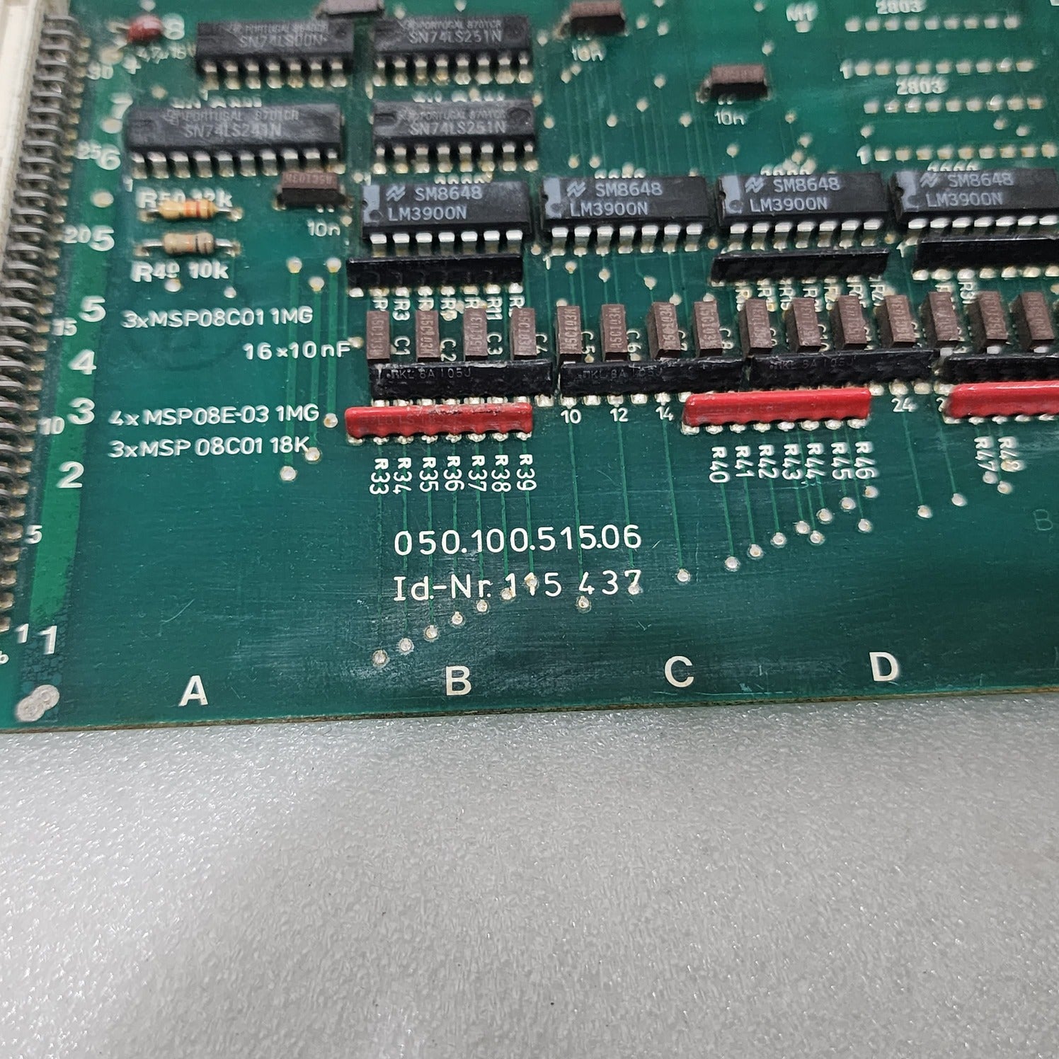 PCB EK 106541 BOARD 050.100.515.06 ID 115437