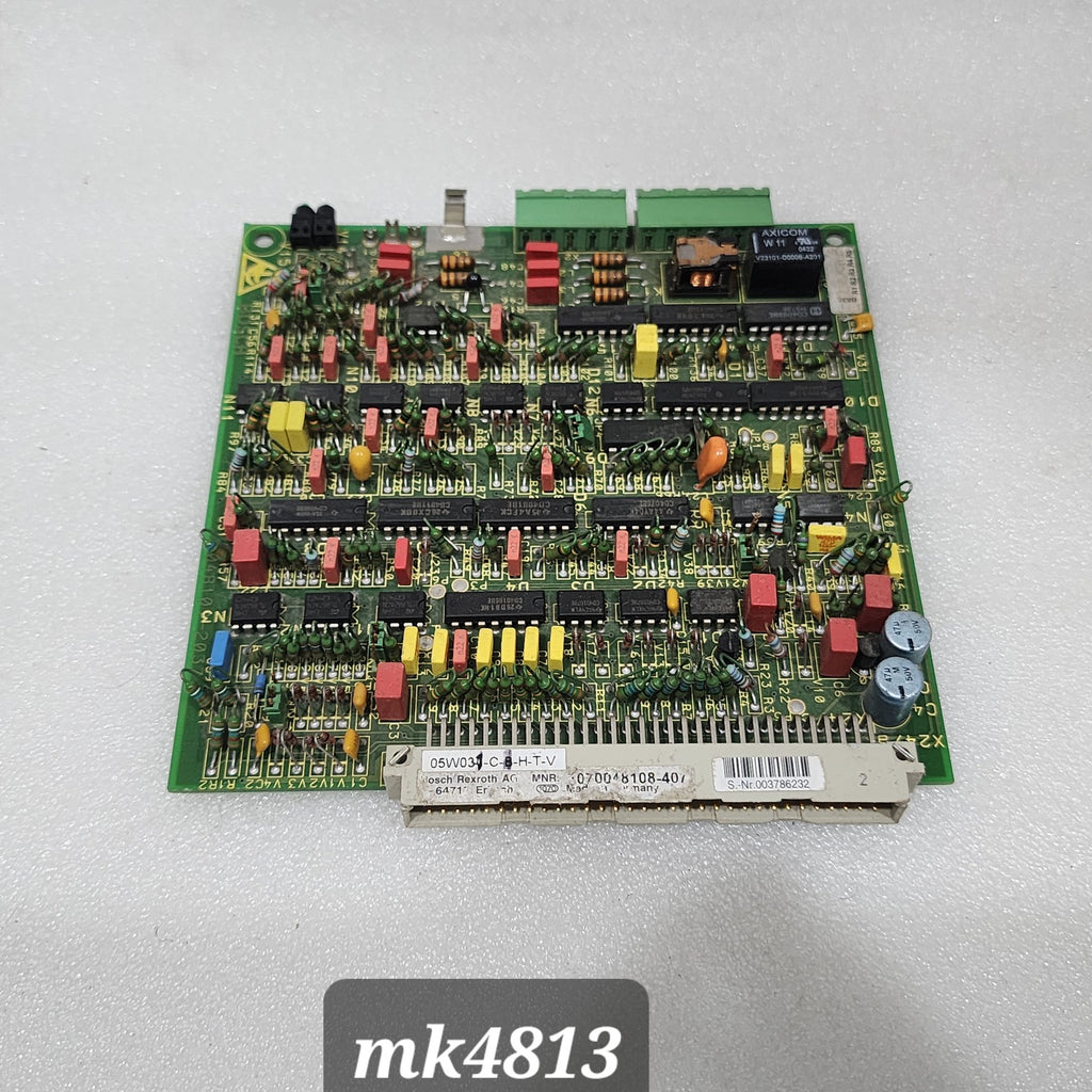 BOSCH REXROTH 048109-2037 CONTROL BOARD 1070048108-407