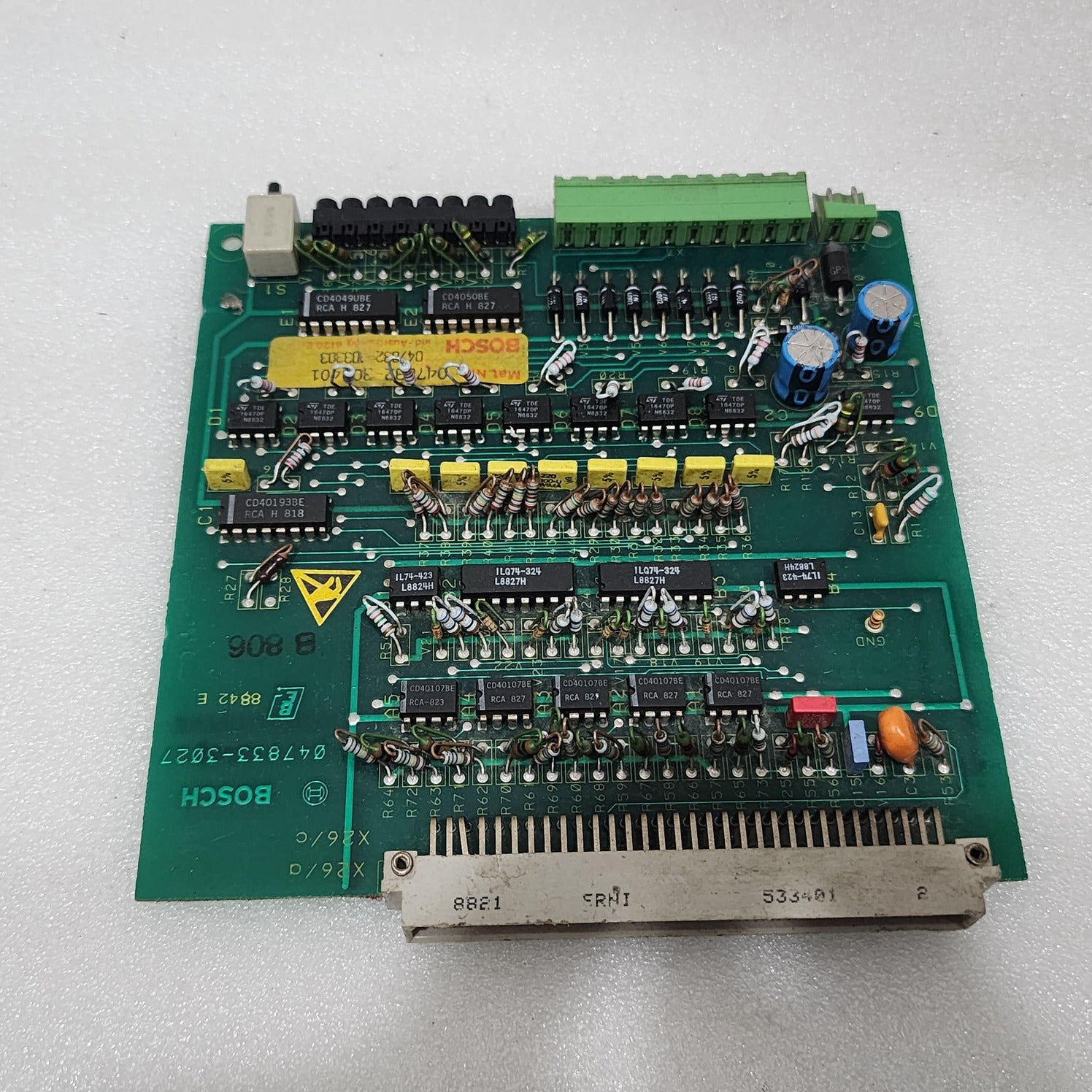 BOSCH 047832-304401 SERVO DRIVE CONTROL BOARD 047833-3027