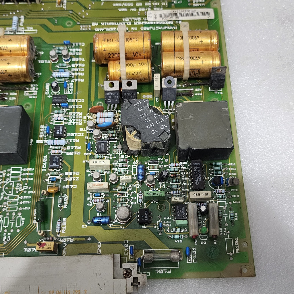 GROSSENBACHER ELEKTRONIK AG GELAG 809A FMS 5/88 5V 30A ID NR 50 50 553/554