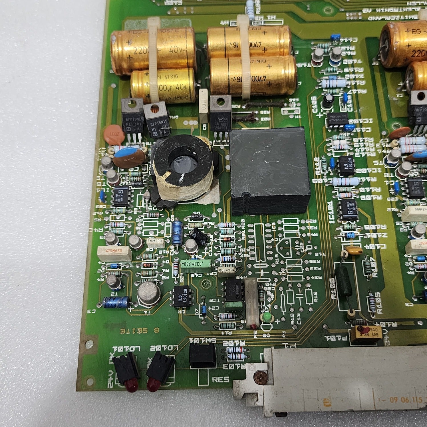 GROSSENBACHER ELEKTRONIK AG GELAG 809A FMS 5/88 5V 30A ID NR 50 50 553/554