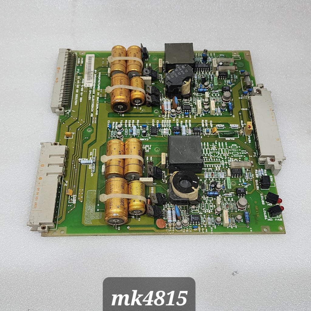 GROSSENBACHER ELEKTRONIK AG GELAG 809A FMS 5/88 5V 30A ID NR 50 50 553/554
