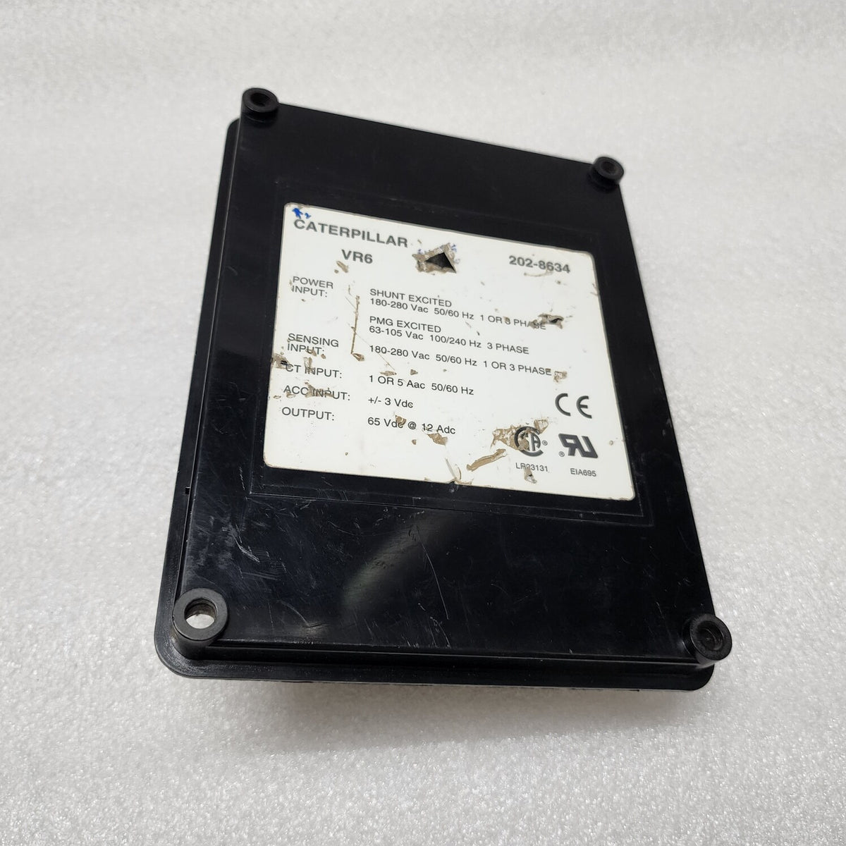 CATERPILLAR VR6 AVR FOR DIESEL GENERATOR 202-8634
