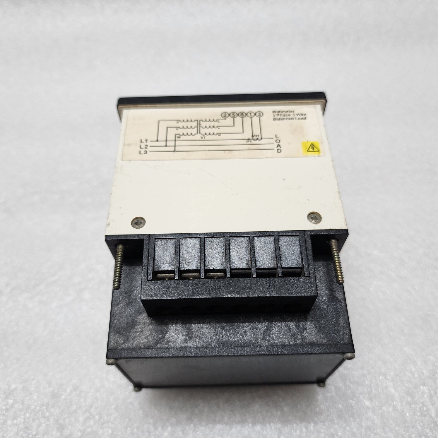 CROMPTON 244-216G-QQ-CD-ER kW METER 494409 1 430258-1 L/L VT RATIO 13.8K/120V CT