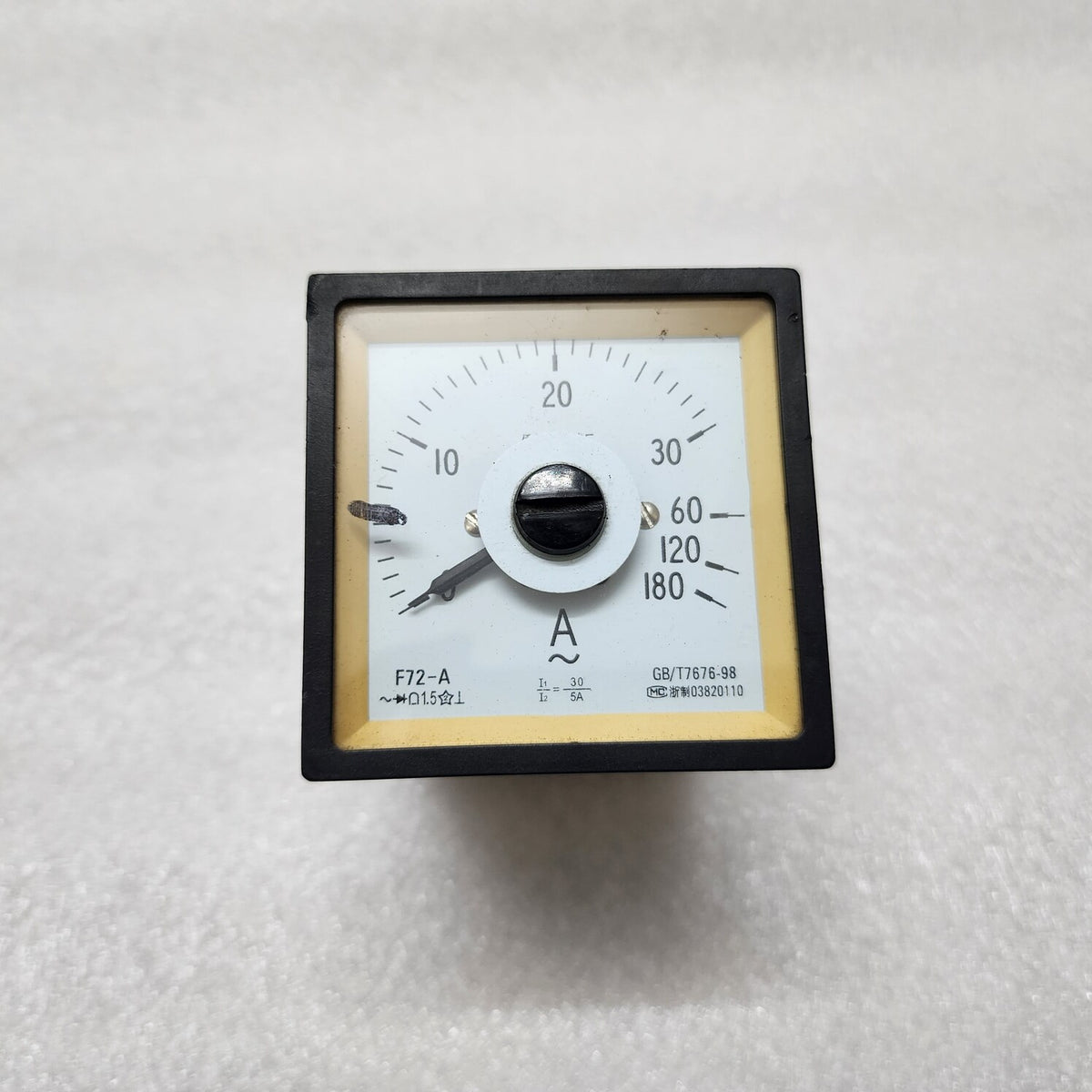 QIAOGUANG ELECTRICAL INSTRUMENT F72-A AMMETER