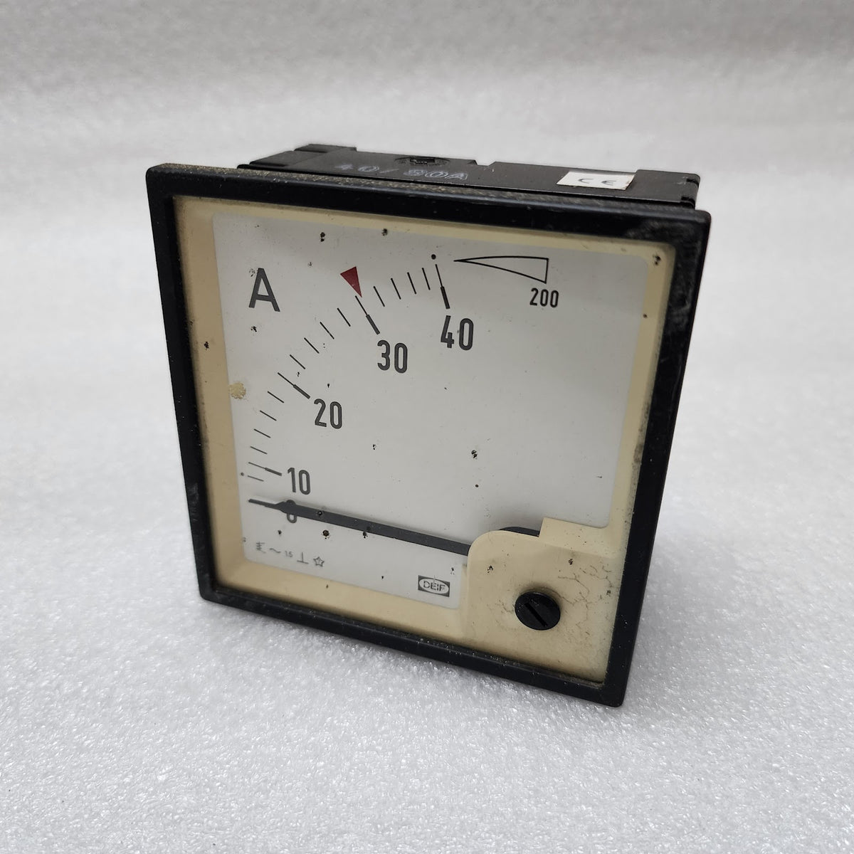 DEIF AMMETER 0-40A X 5 59469-57