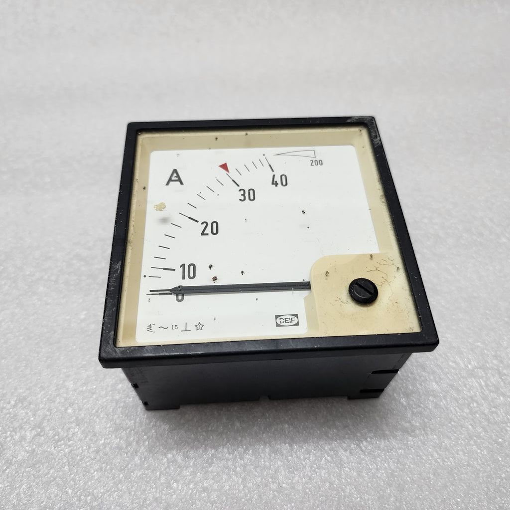 DEIF AMMETER 0-40A X 5 59469-57
