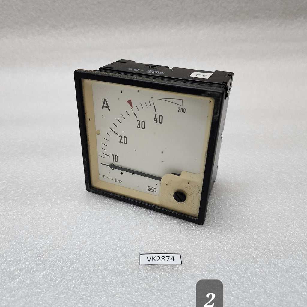 DEIF AMMETER 0-40A X 5 59469-57
