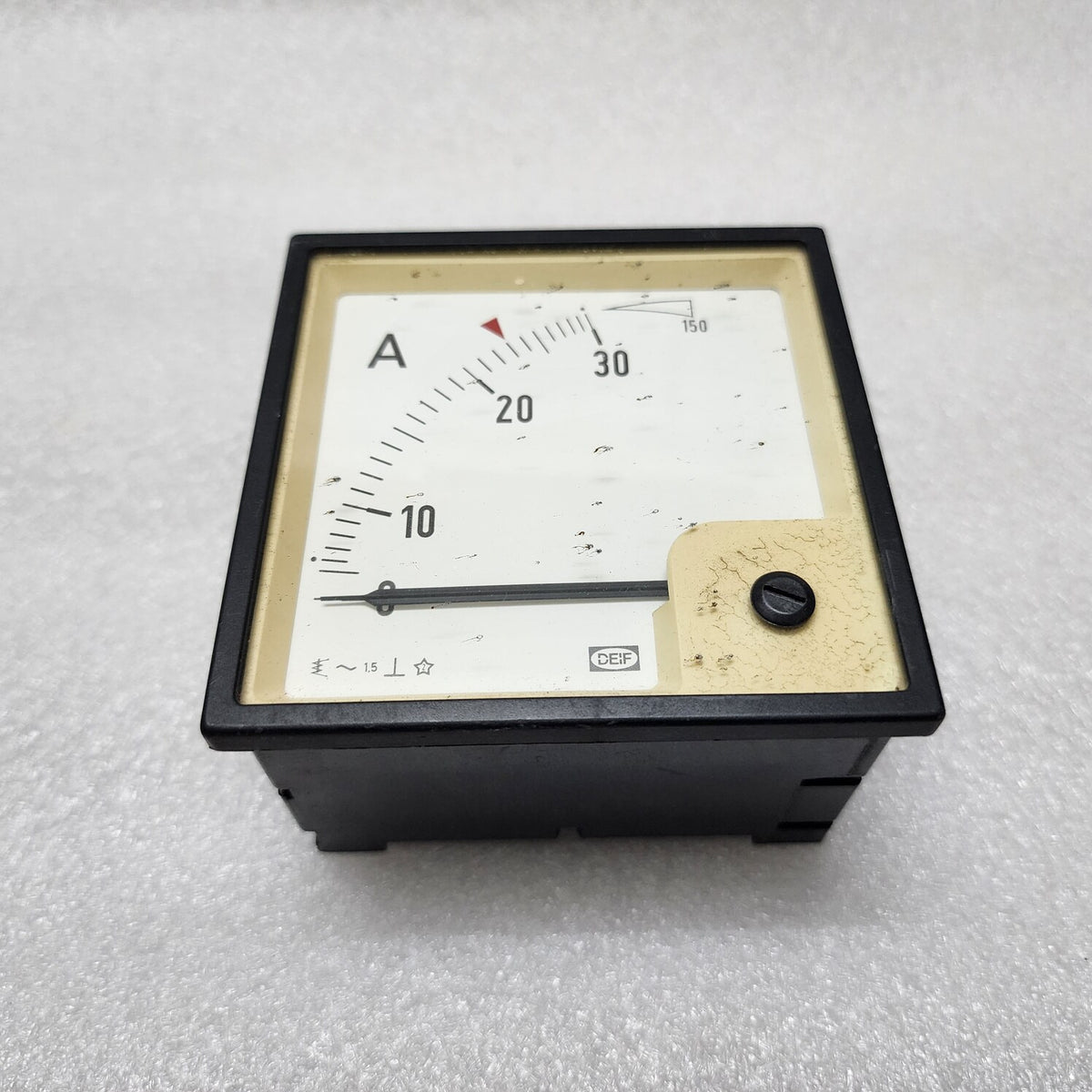 DEIF AMMETER SCALE 0-30A X 5