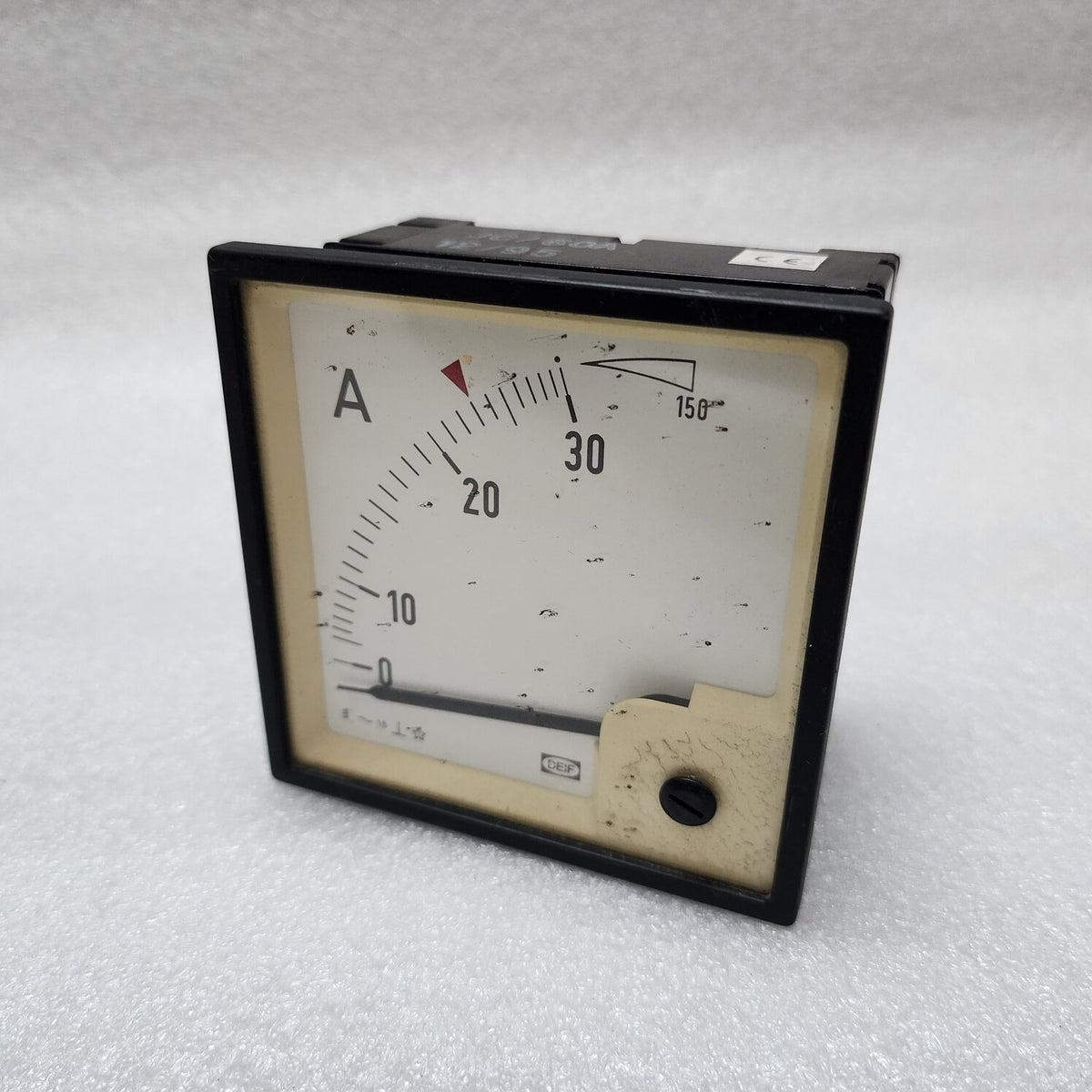 DEIF AMMETER SCALE 0-30A X 5
