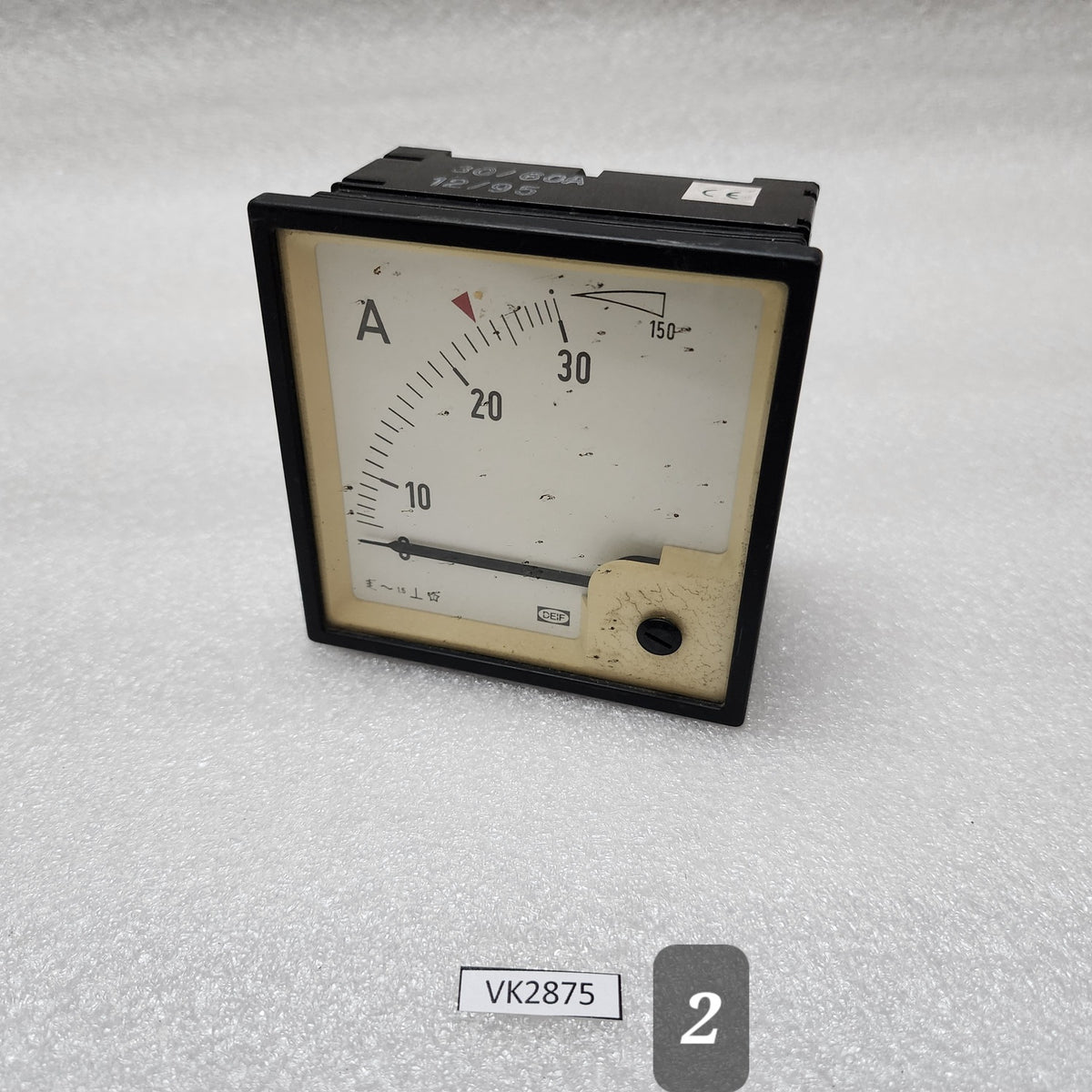DEIF AMMETER SCALE 0-30A X 5