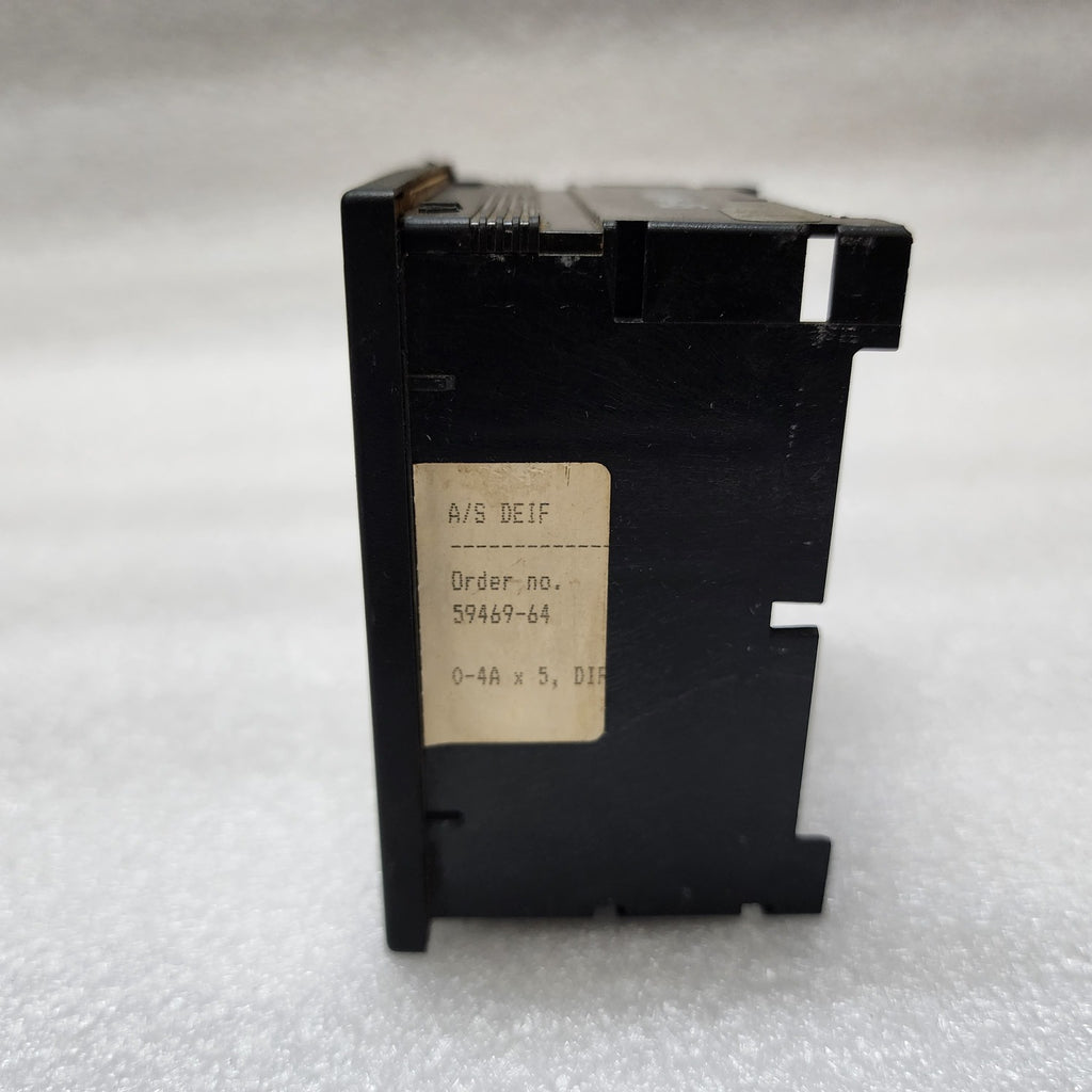 DEIF AMMETER 0-4A X 5 59469-64