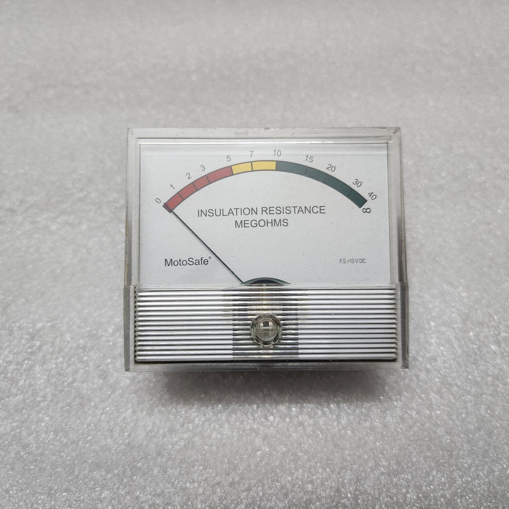 MOTO SAFE INSULATION RESISTANCE MEGOHMS