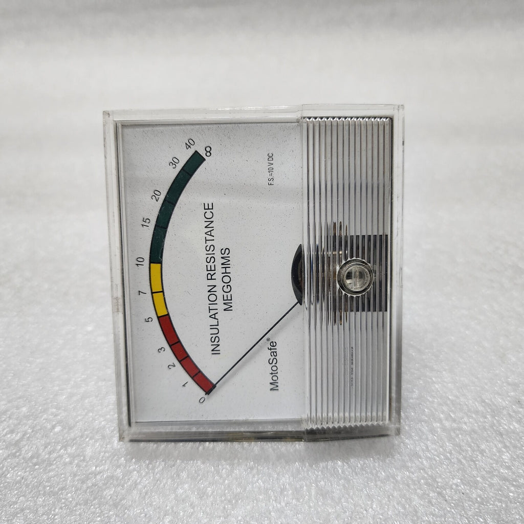 MOTO SAFE INSULATION RESISTANCE MEGOHMS