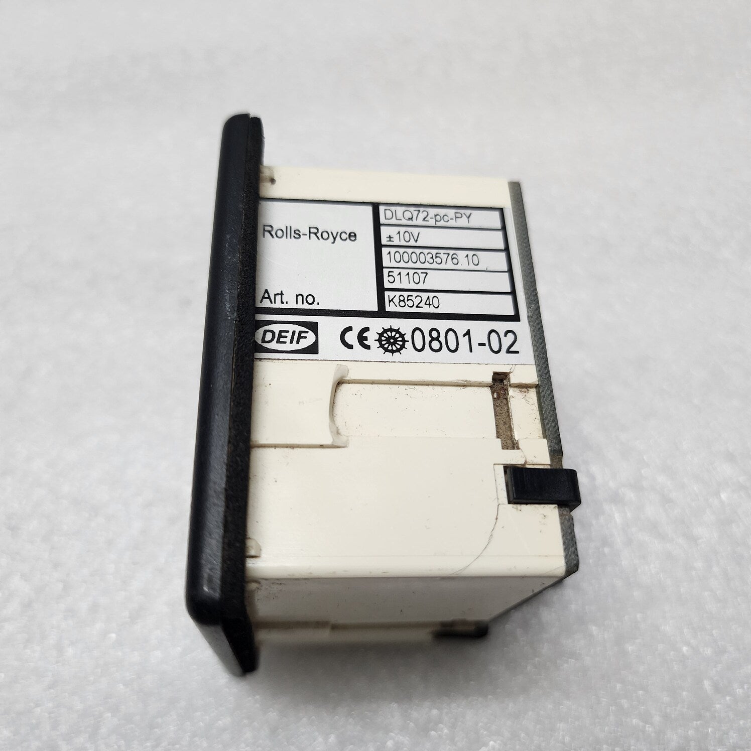 DEIF DLQ72-PC-PY ROLLS-ROYCE K85240 PITCH INDICATOR 10V