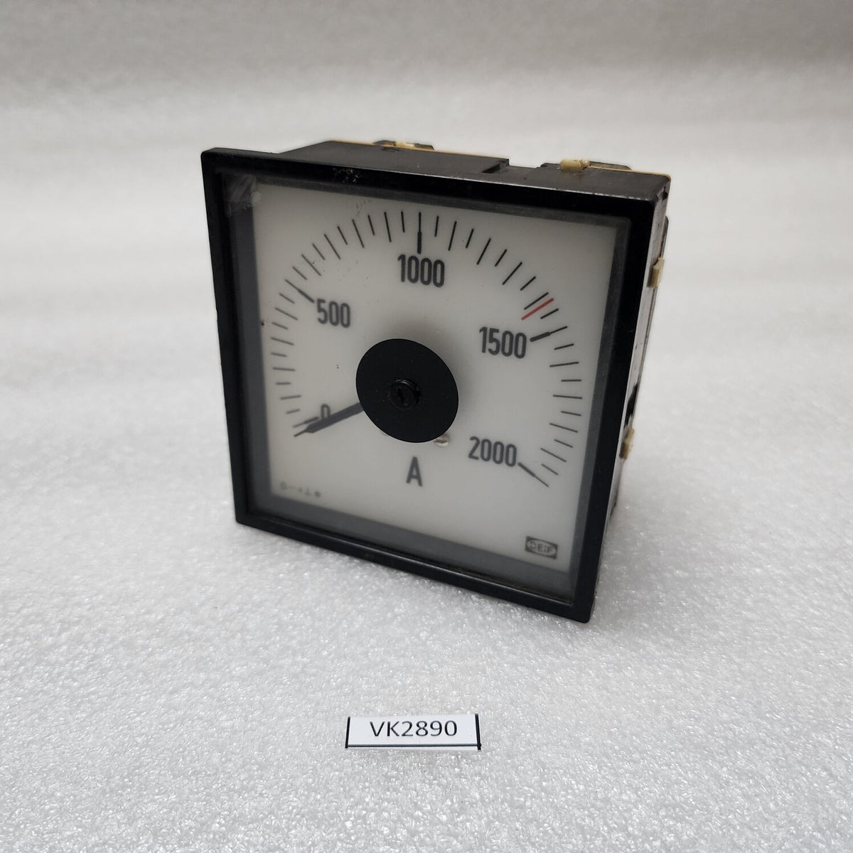 DEIF 36887-1 AMMETER SCALE 0-2000A 24V AC-DC