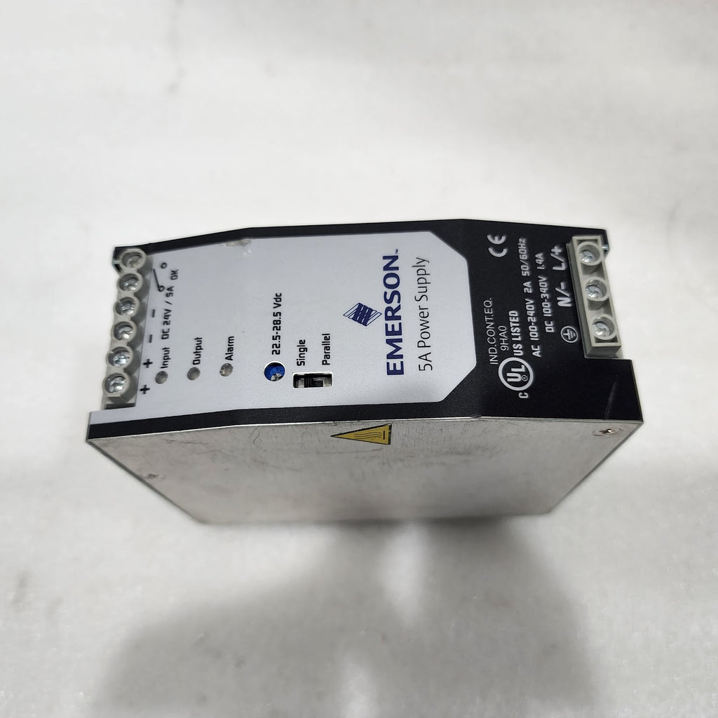 EMERSON SOLA SDN 5-24-100C AC/DC CONVERTER 5A POWER SUPPLY