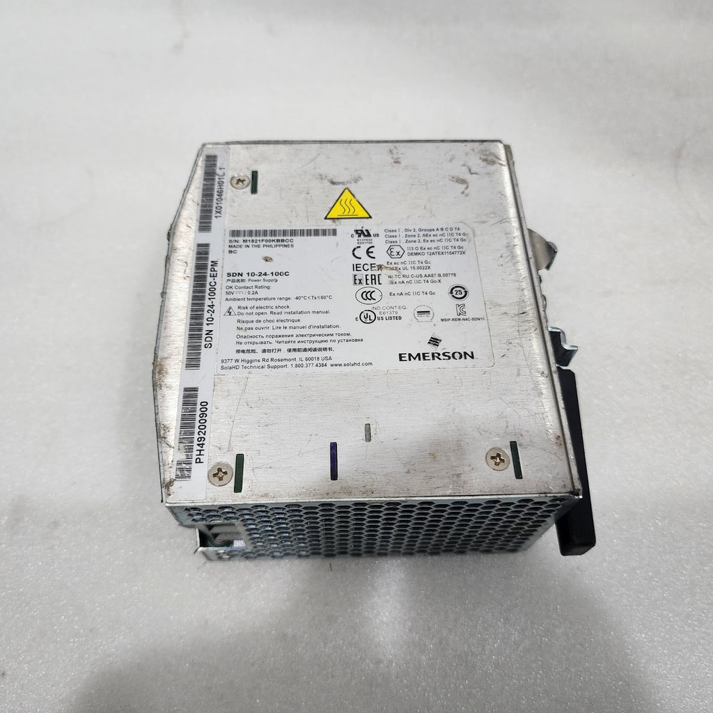 EMERSON SDN 10-24-100C AC/DC CONVERTER 24V DC 10A