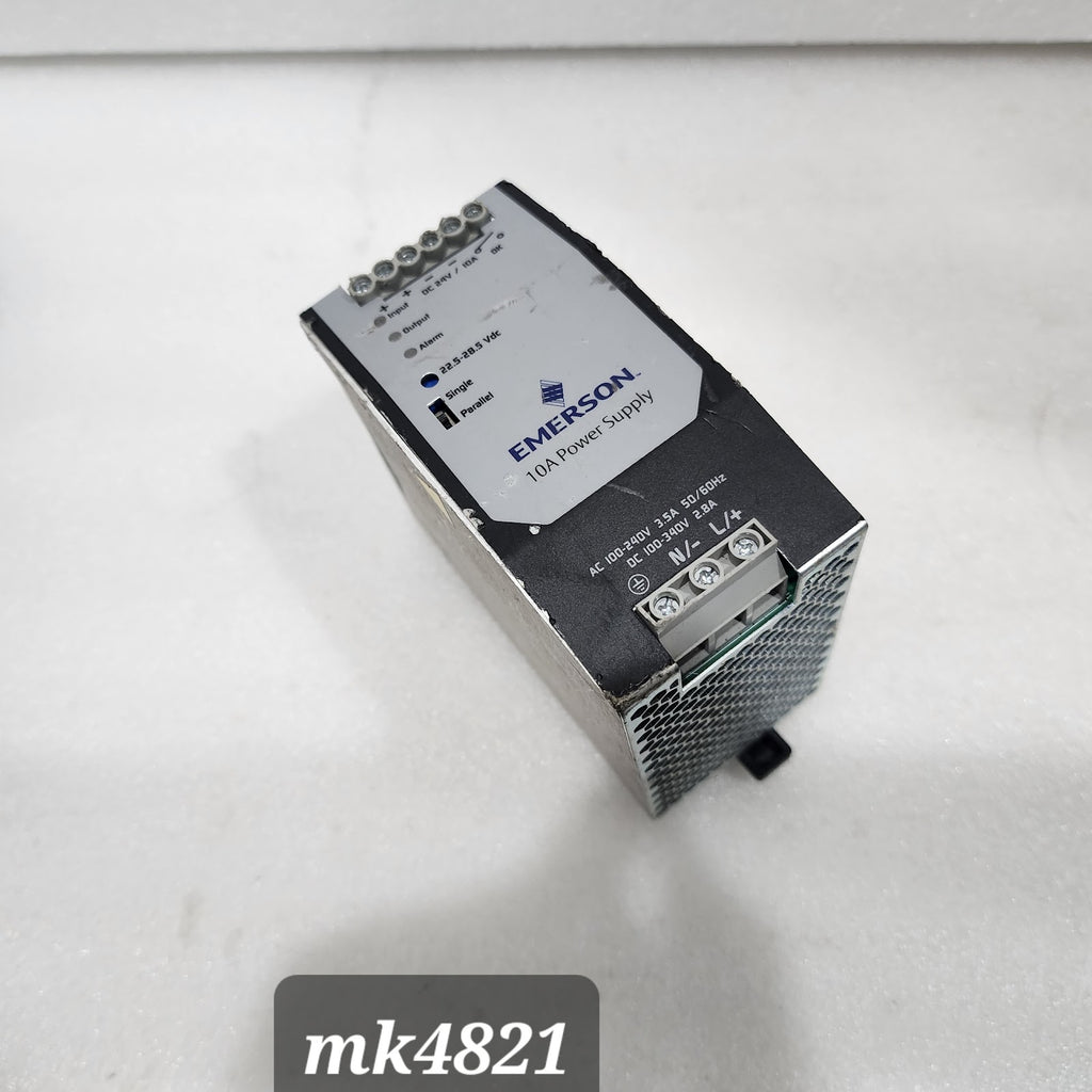 EMERSON SDN 10-24-100C AC/DC CONVERTER 24V DC 10A